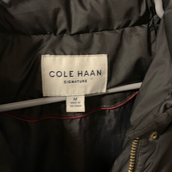 Long black winter jacket - Picture 3 of 4